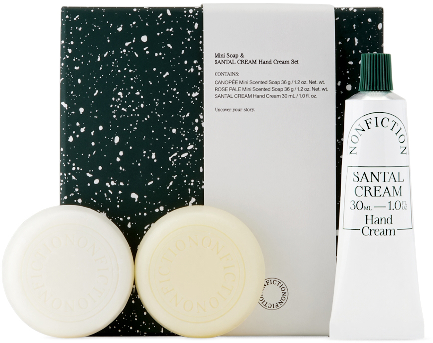 Nonfiction Santal Cream Mini Soap & Hand Cream Set Nonfiction