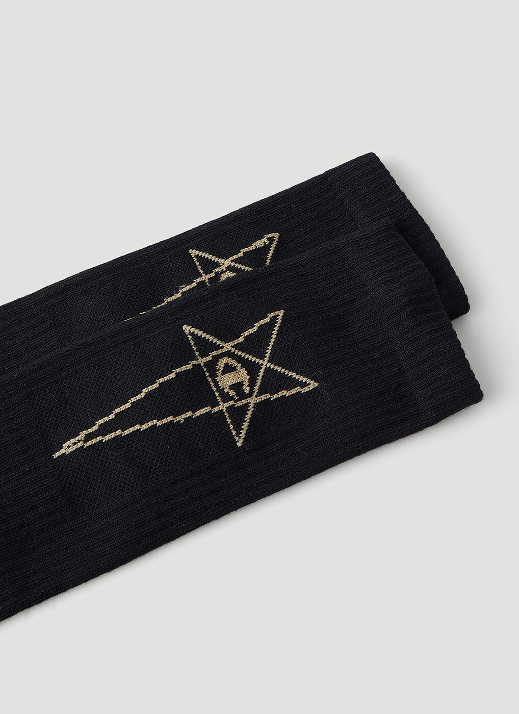 Pentagram Socks in Black