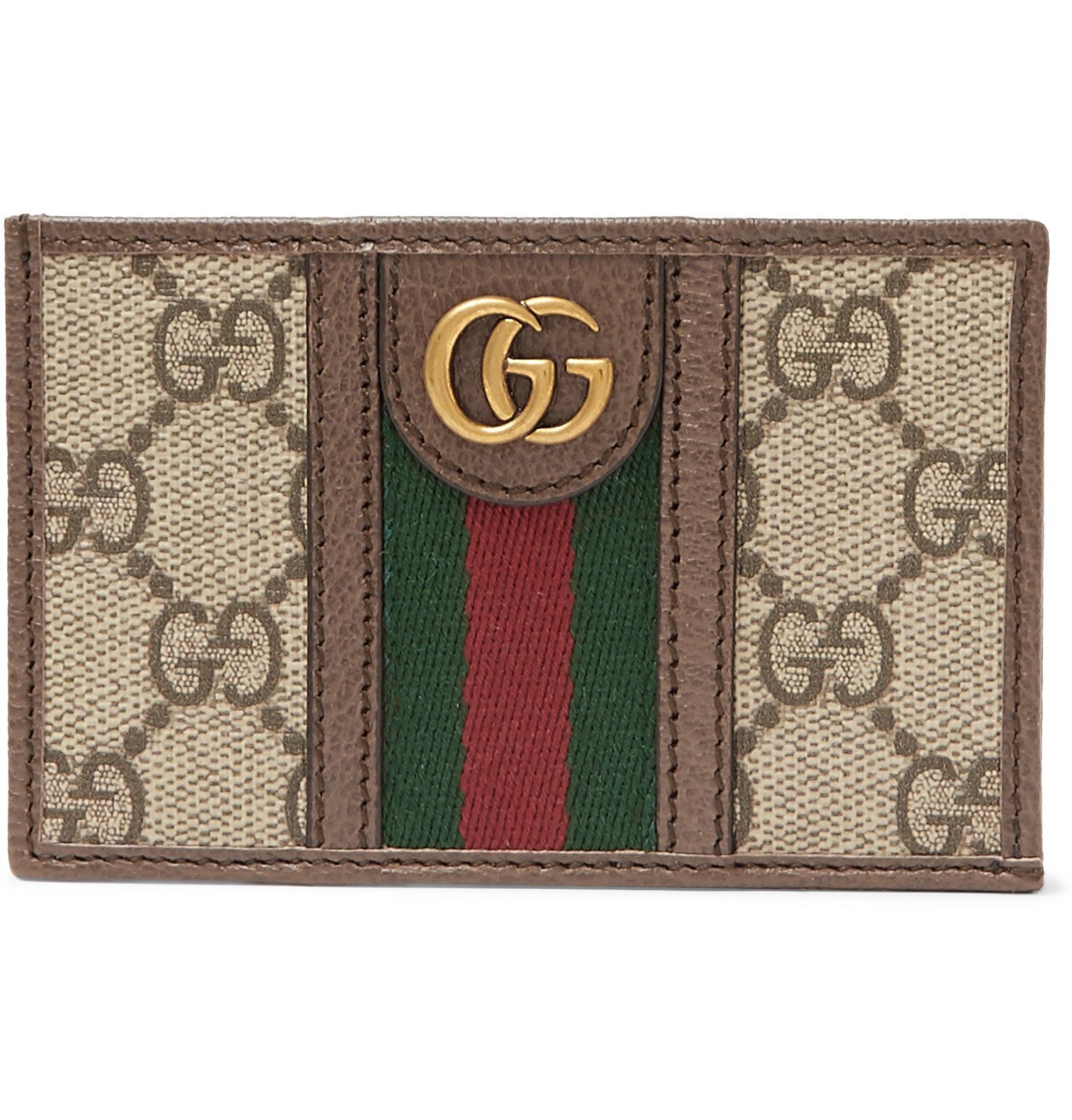 gucci canvas card holder