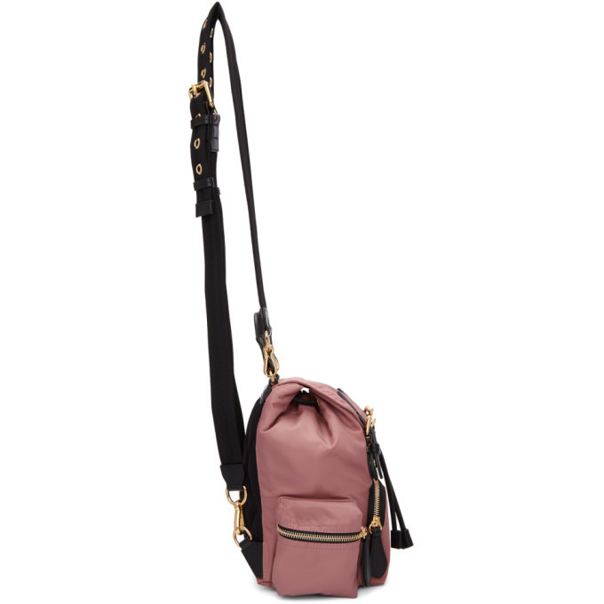 Burberry Pink Small Nylon Rucksack Burberry