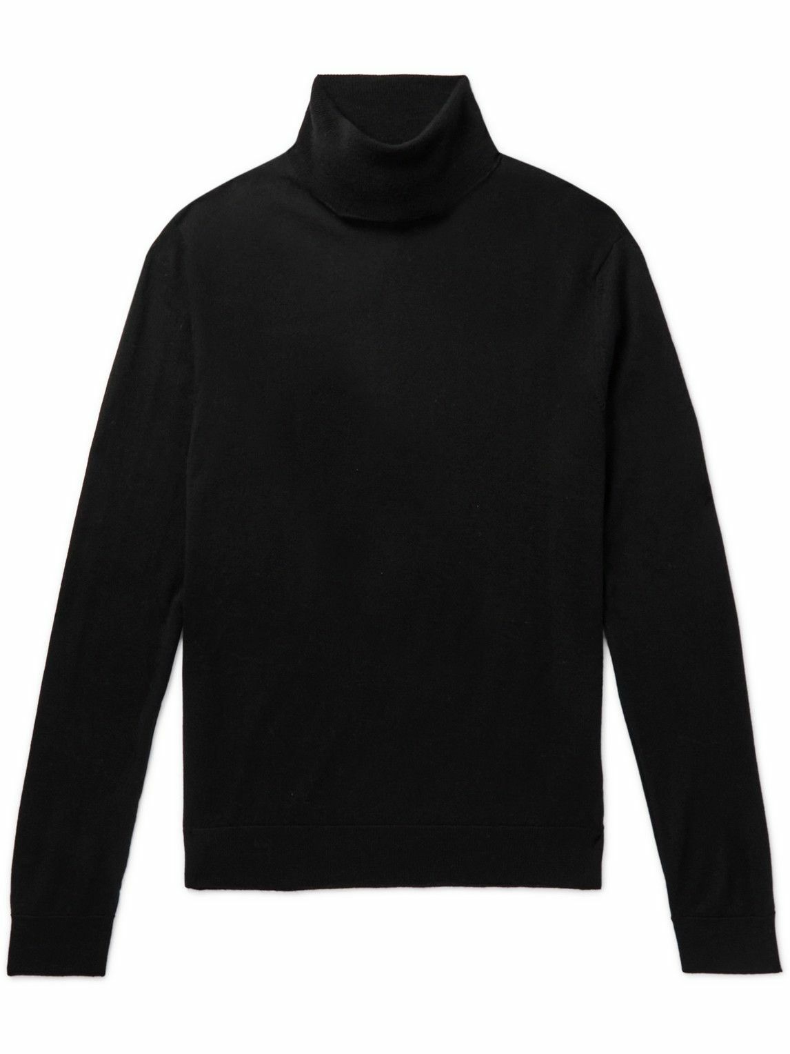 NN07 - Richard 6120 Merino-Wool Turtleneck Sweater - Black NN07