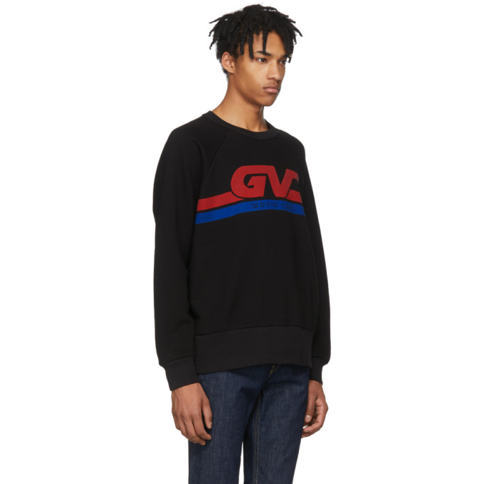 Givenchy Black GV World Tour Sweatshirt Givenchy