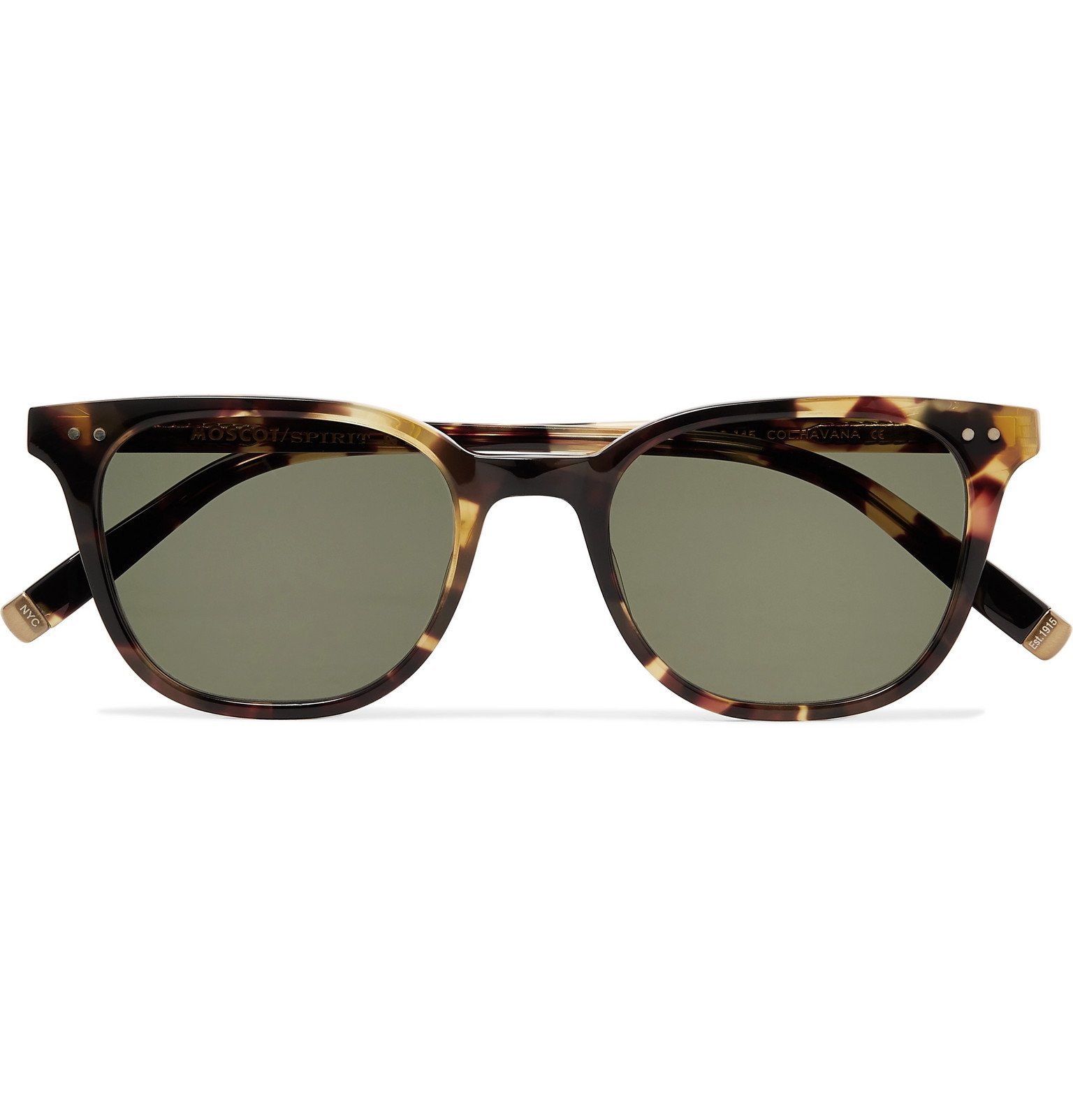 Moscot - Loren Round-Frame Tortoiseshell Acetate Sunglasses - Brown Moscot