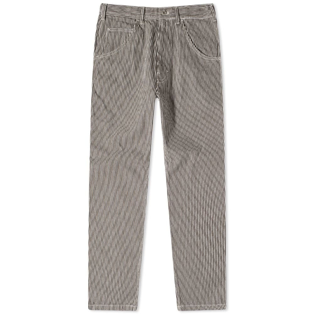 Stan Ray Men's 80's Painter Pant in Black/Natural Hickory Stan Ray
