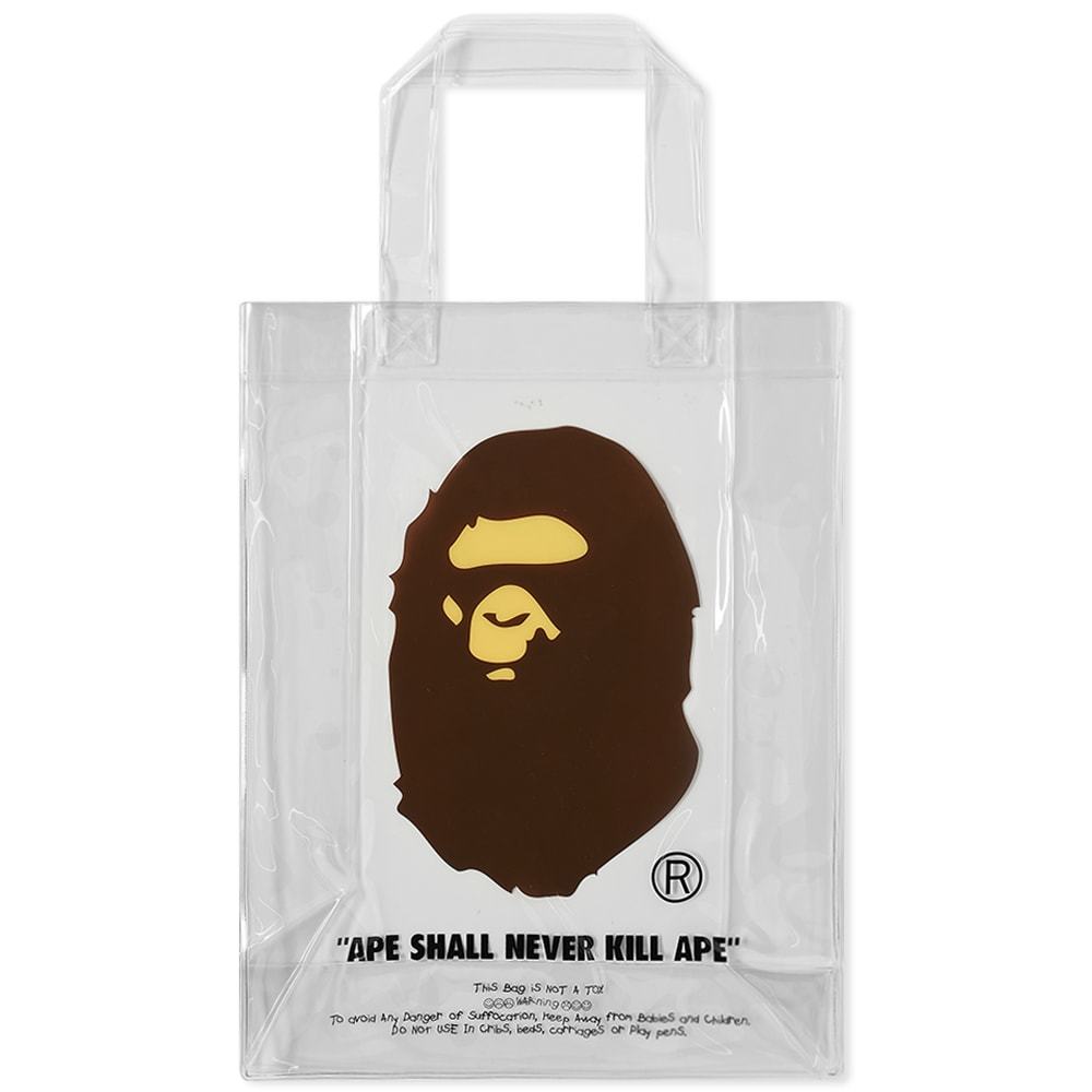 Photo: A Bathing Ape Clear Tote Bag