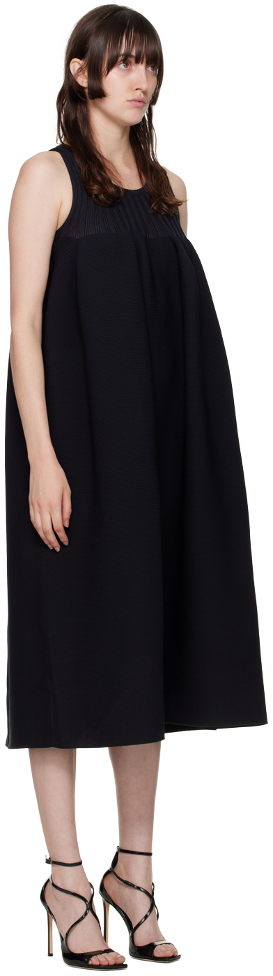 CFCL Black Pottery Midi Dress CFCL