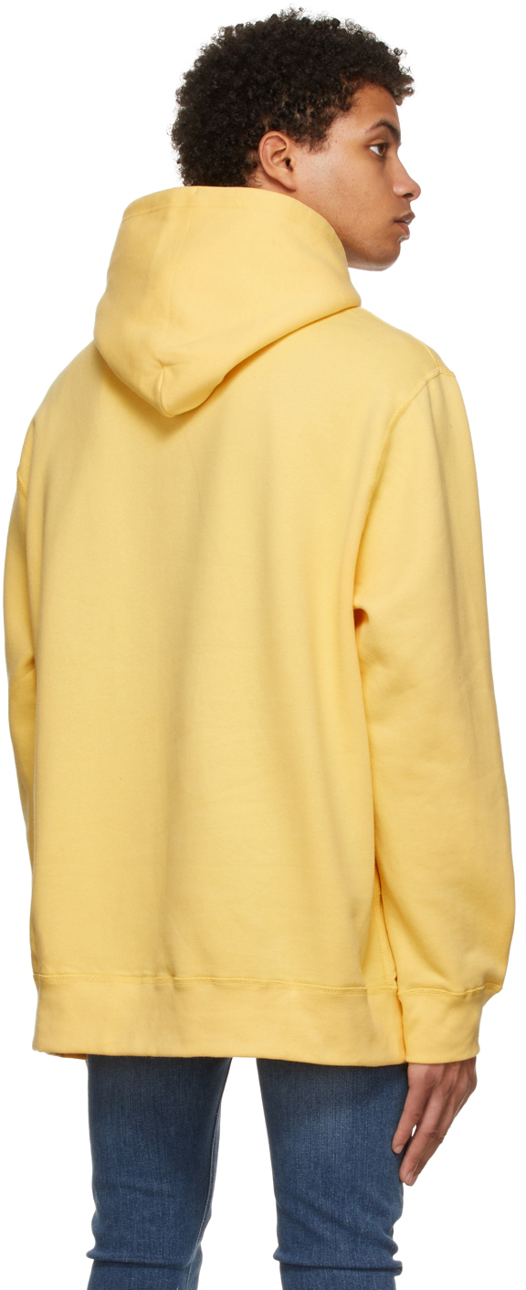Polo Ralph Lauren Yellow 'The RL' Logo Hoodie