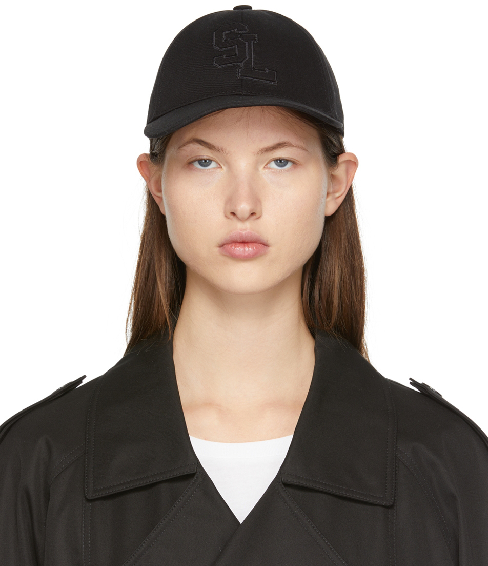 saint laurent logo cap