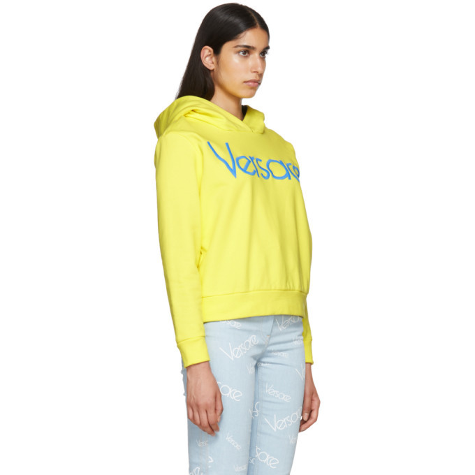 versace yellow hoodie