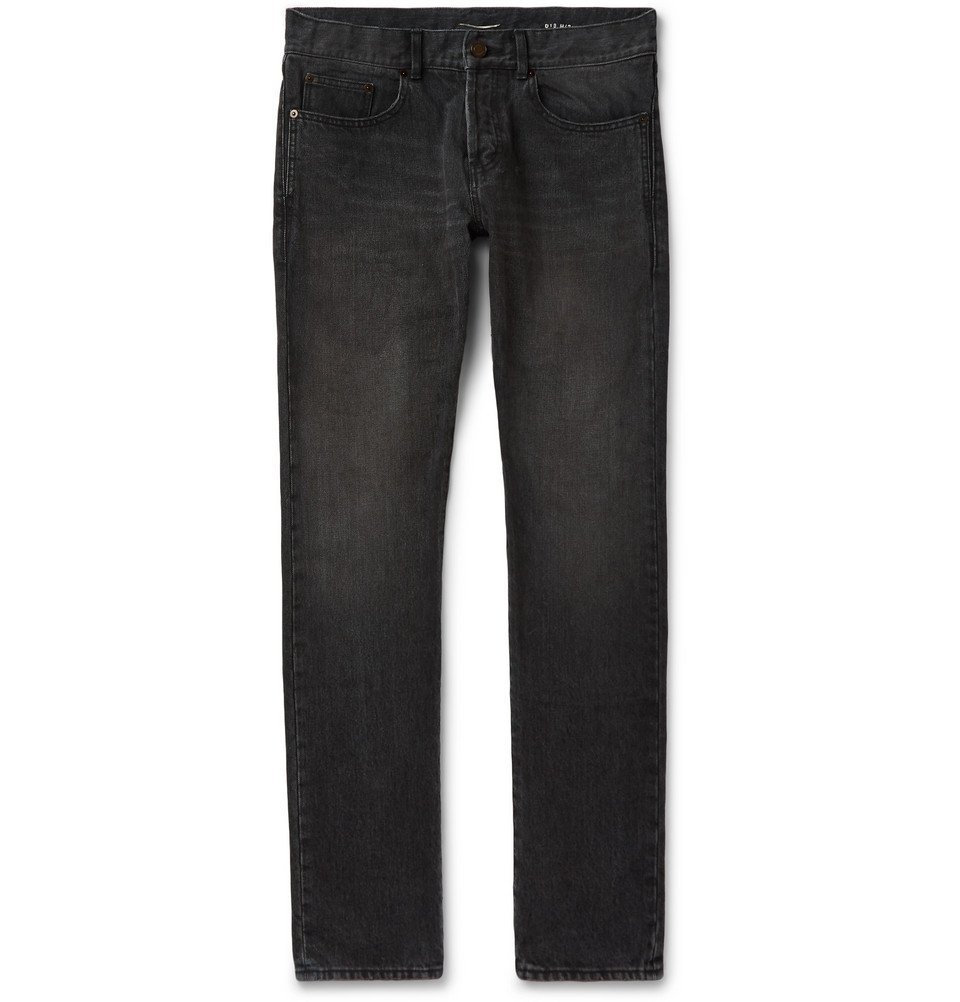 saint laurent black jeans mens