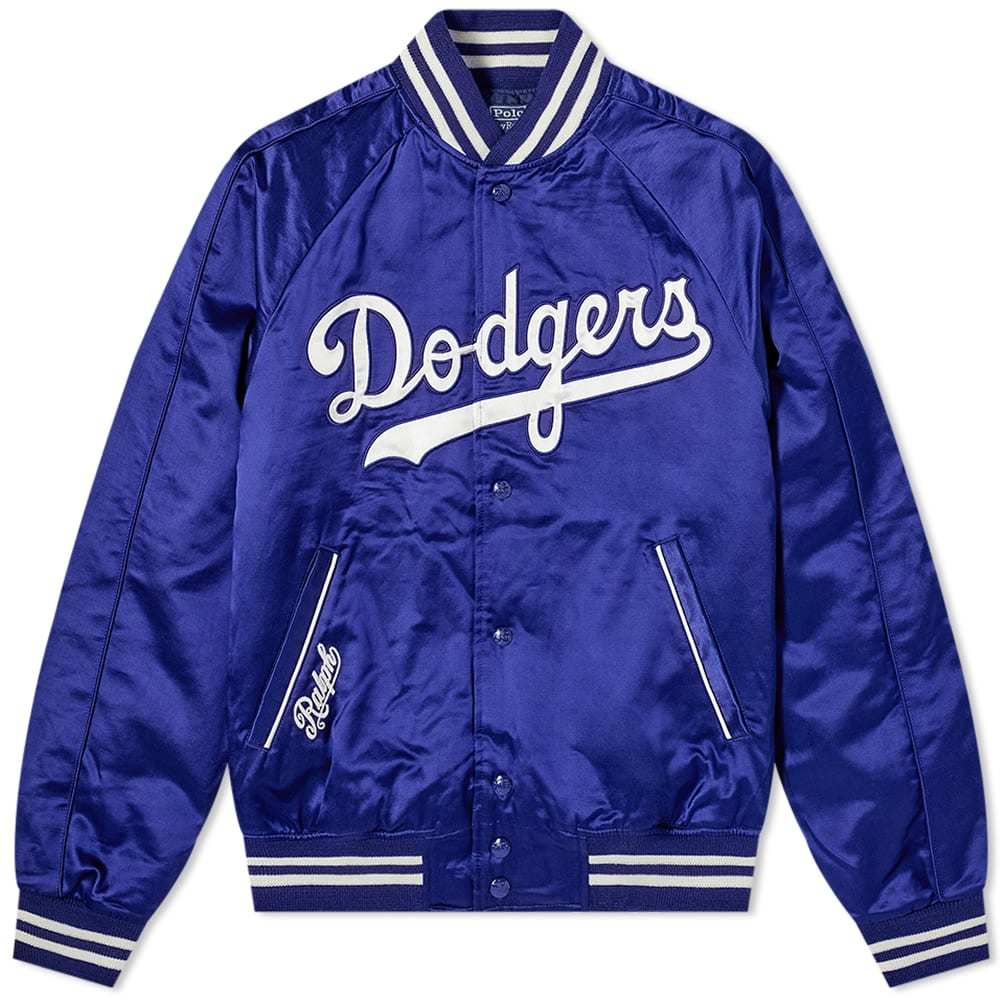 Photo: Polo Ralph Lauren LA Dodgers Satin Baseball Jacket