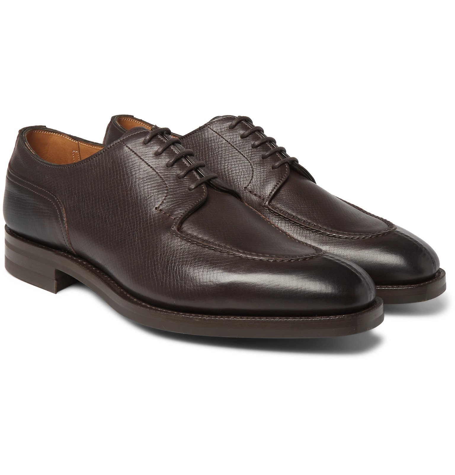 Edward Green - Dover Suede Derby Shoes - Brown Edward Green