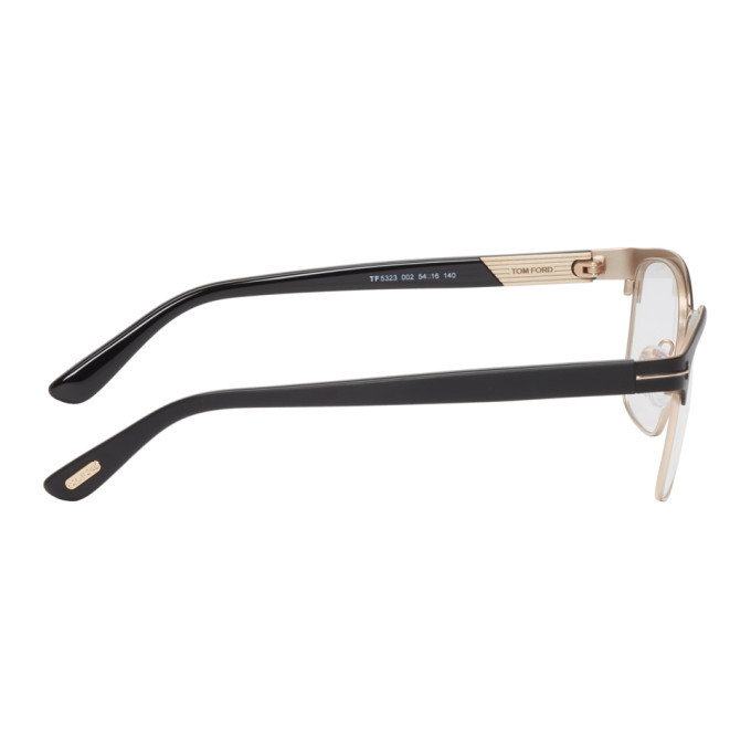 Tom Ford Black and Gold TF-5323 Glasses TOM FORD