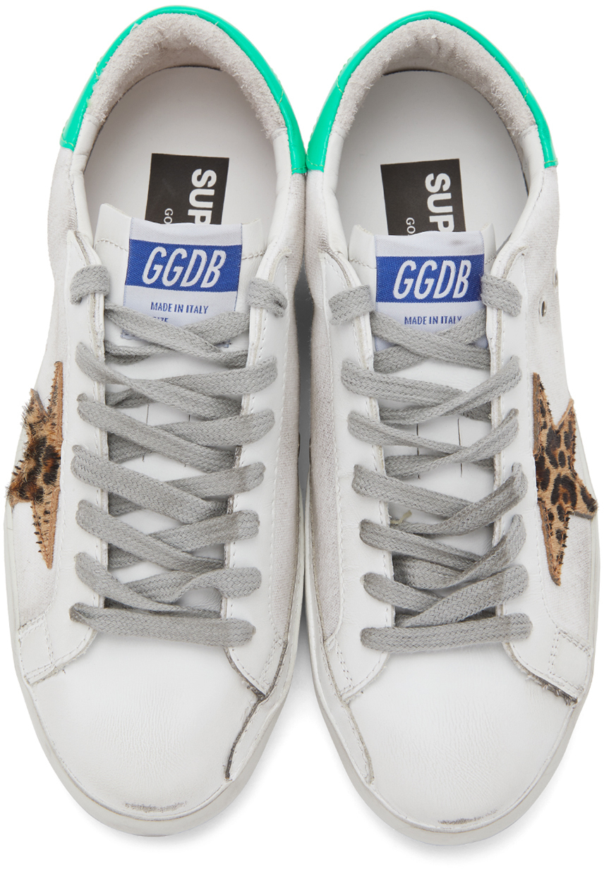 golden goose sneakers superstar white eagle