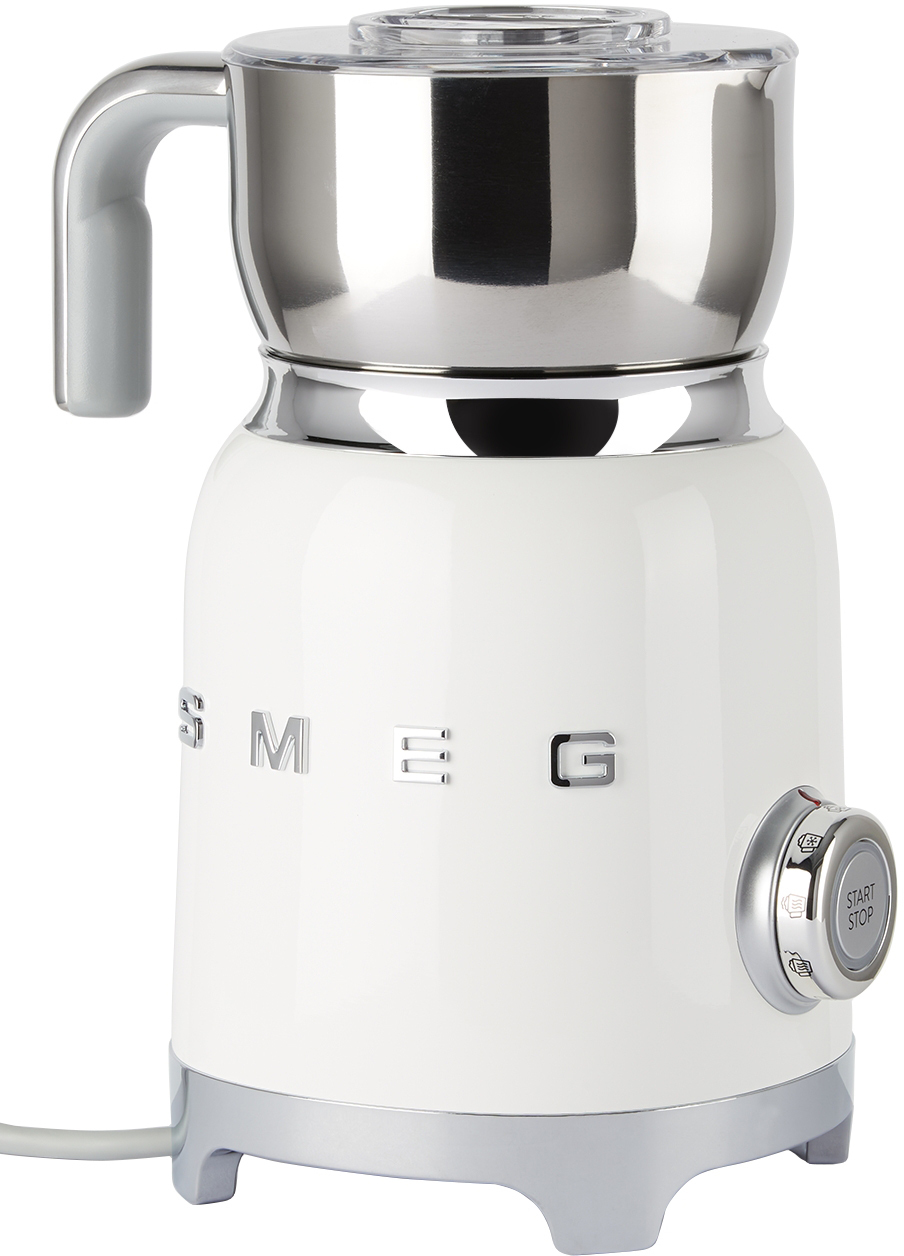 SMEG White RetroStyle Milk Frother SMEG