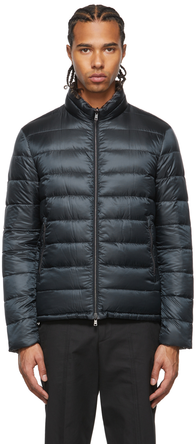 Herno Navy Ultralight Down Jacket Herno