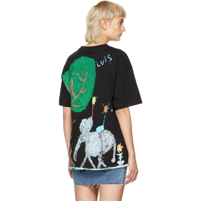 Vetements Black Elephant Luis T-Shirt 