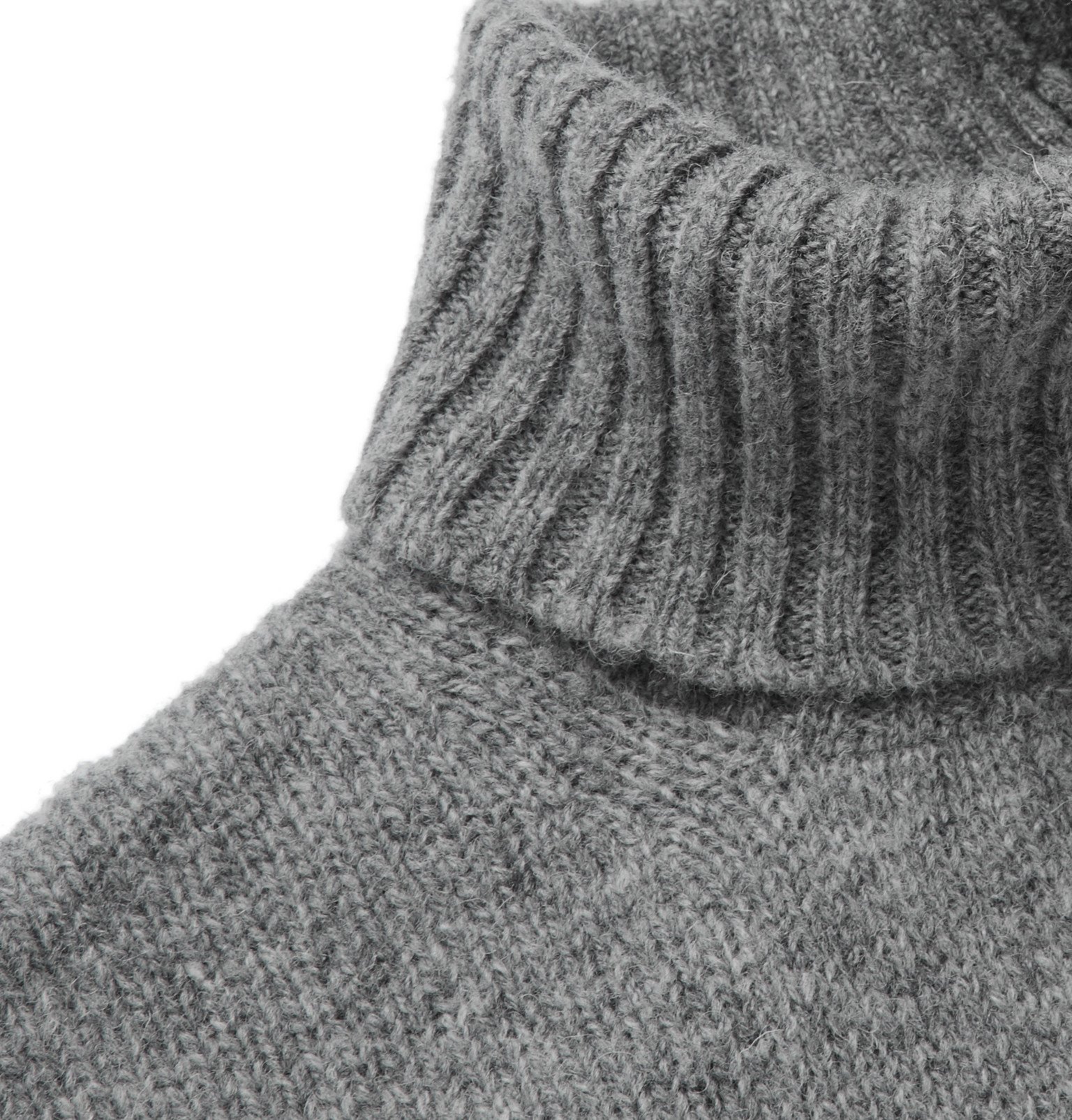 shetland roll neck