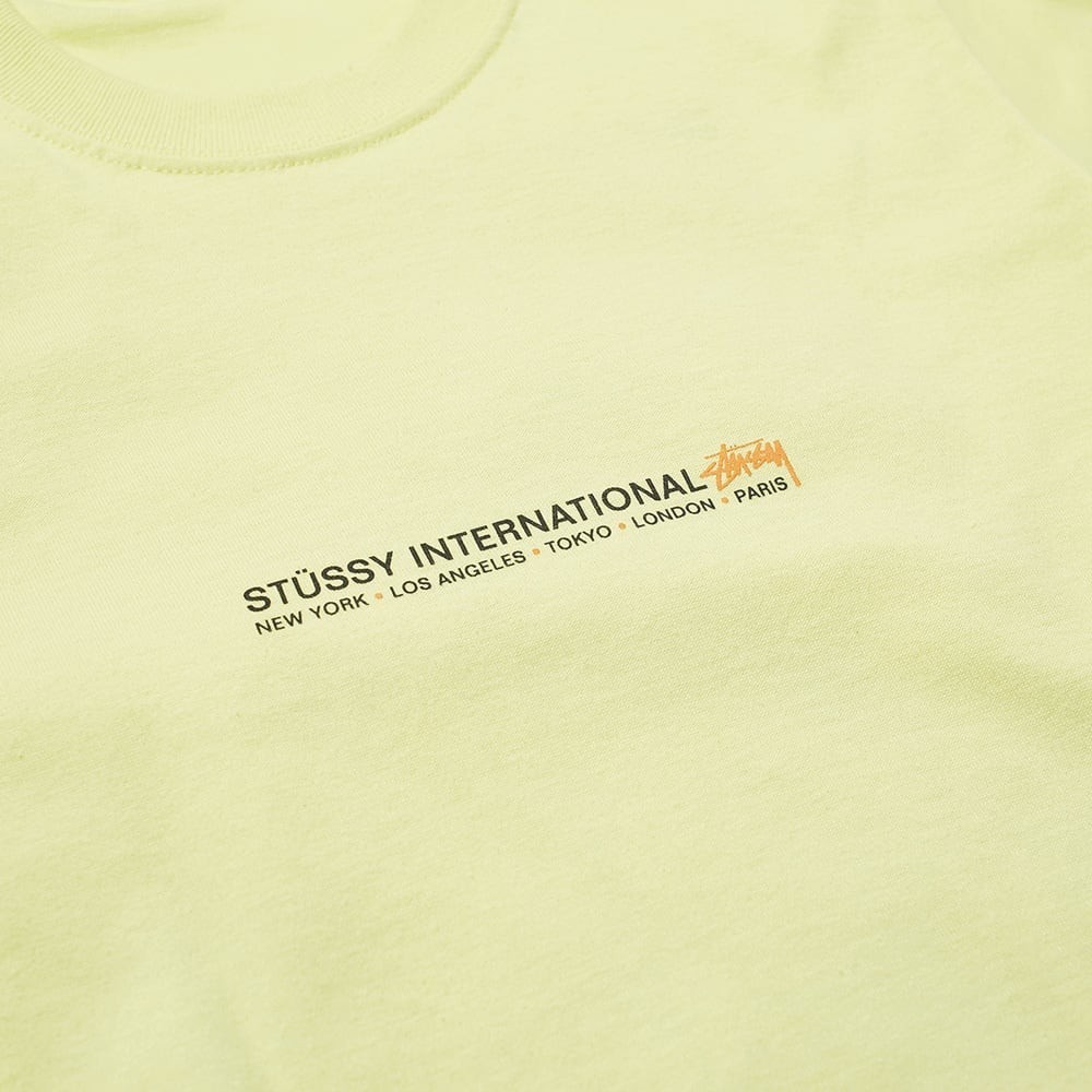 stussy fire palm tee