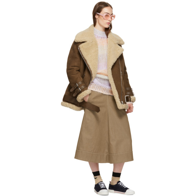 Shearling Velocite Jacket Acne Studios