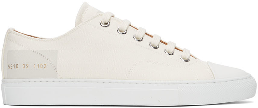 Photo: Common Projects Off-White Tournament Low Sneaker