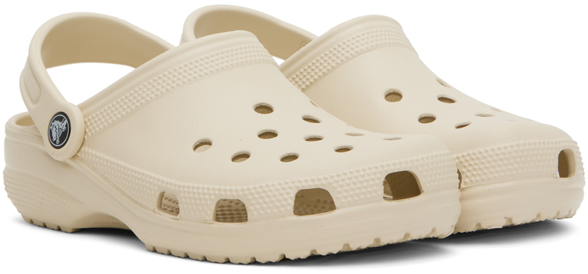 Crocs Beige Classic Clogs Crocs