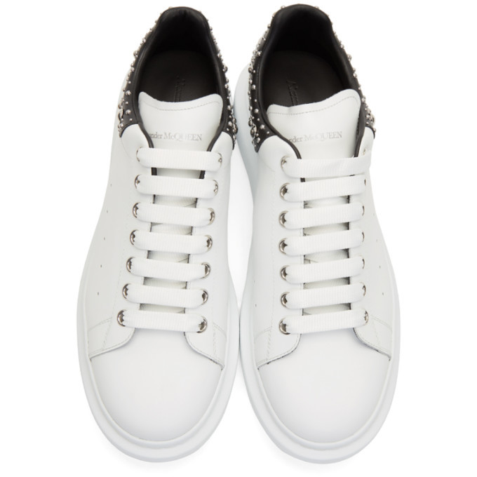 white studded alexander mcqueen