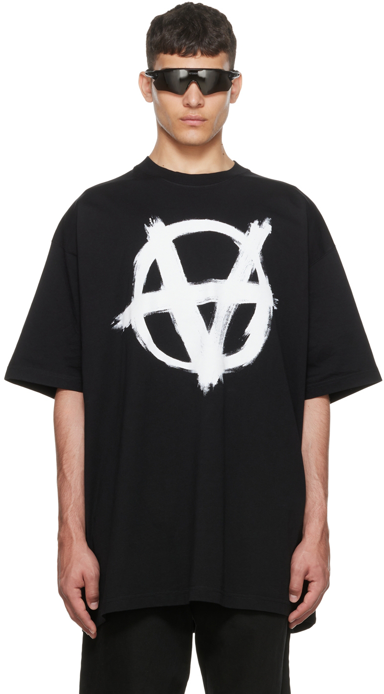 vetements black shirt