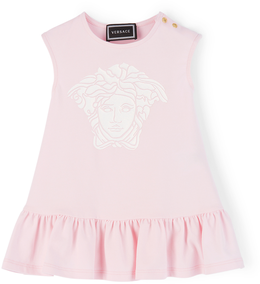 Versace Baby Pink Medusa Dress Versace