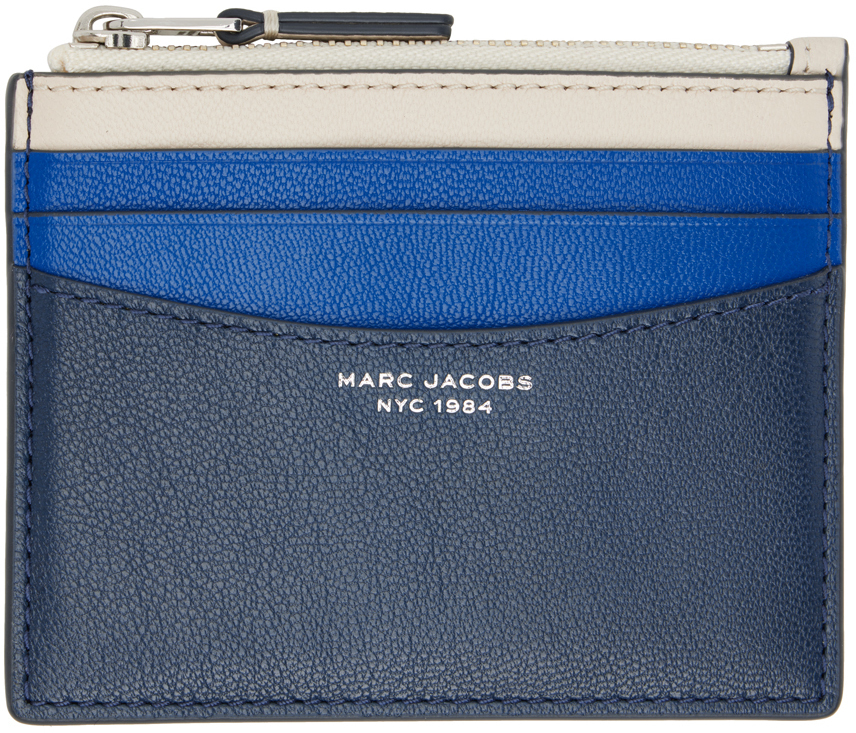 Marc Jacobs Navy 'The Slim 84' Card Holder Marc Jacobs