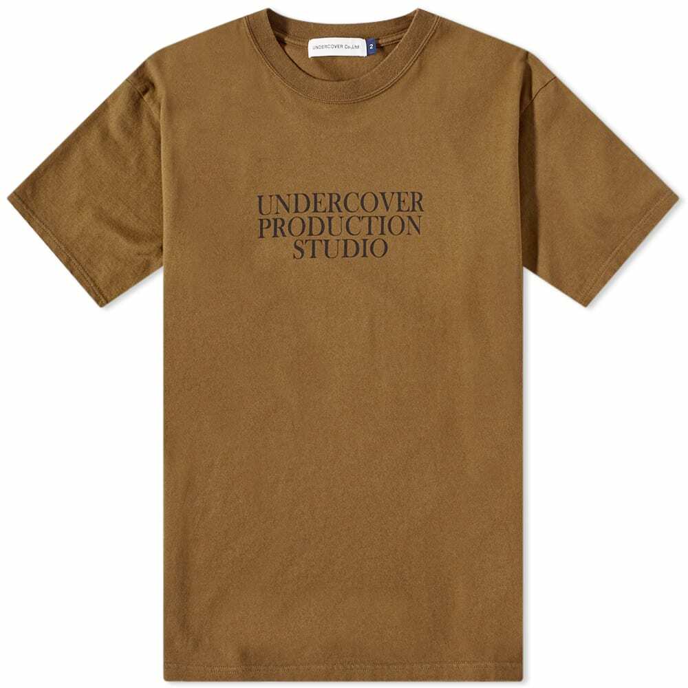 Undercover Men's Productions T-Shirt in Khaki/Brown Undercover