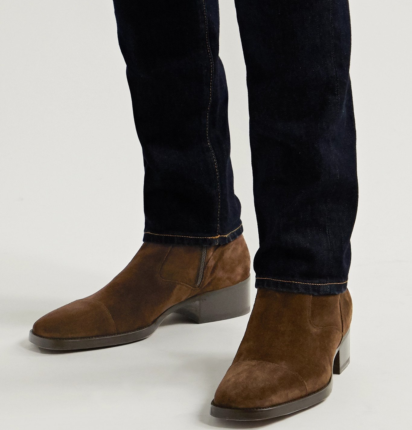 TOM FORD - Rochester Suede Boots - Brown TOM FORD