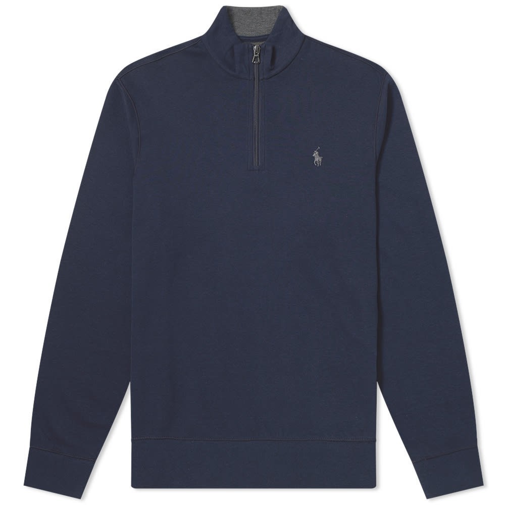 ralph lauren half zip grey