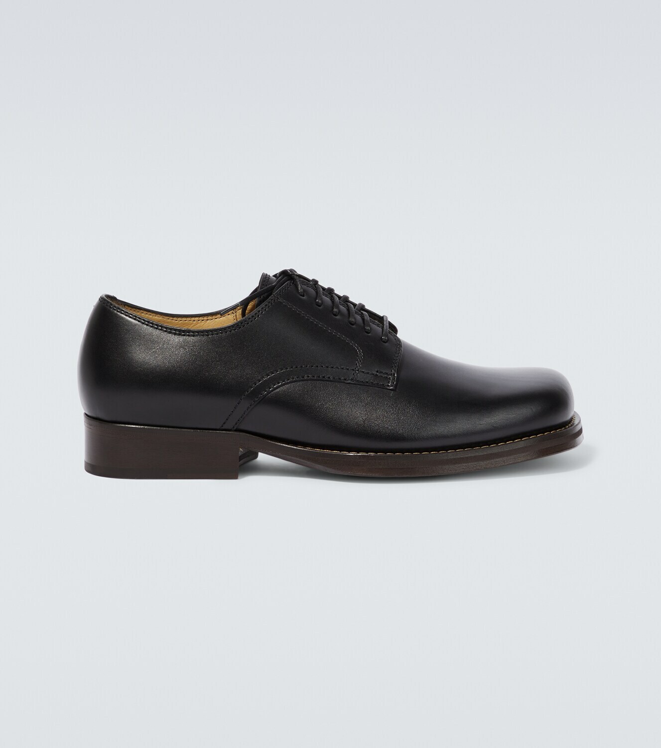 Lemaire - Square leather Derby shoes Lemaire