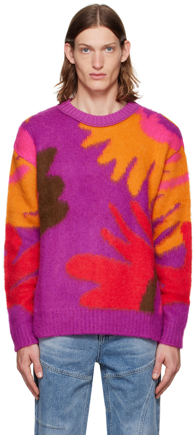 Andersson Bell Purple & Red Flower Sweater Andersson Bell