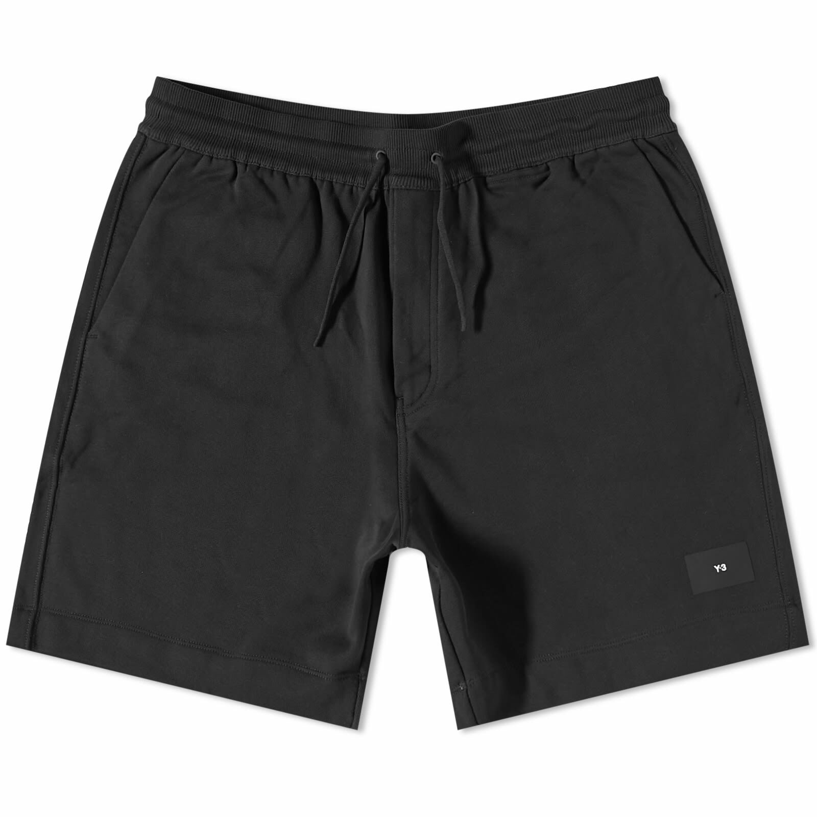 Y-3 Men's Core Logo Sweat Short in Black Y-3