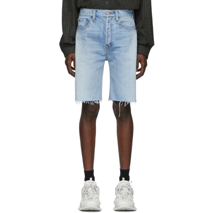 balenciaga jeans shorts