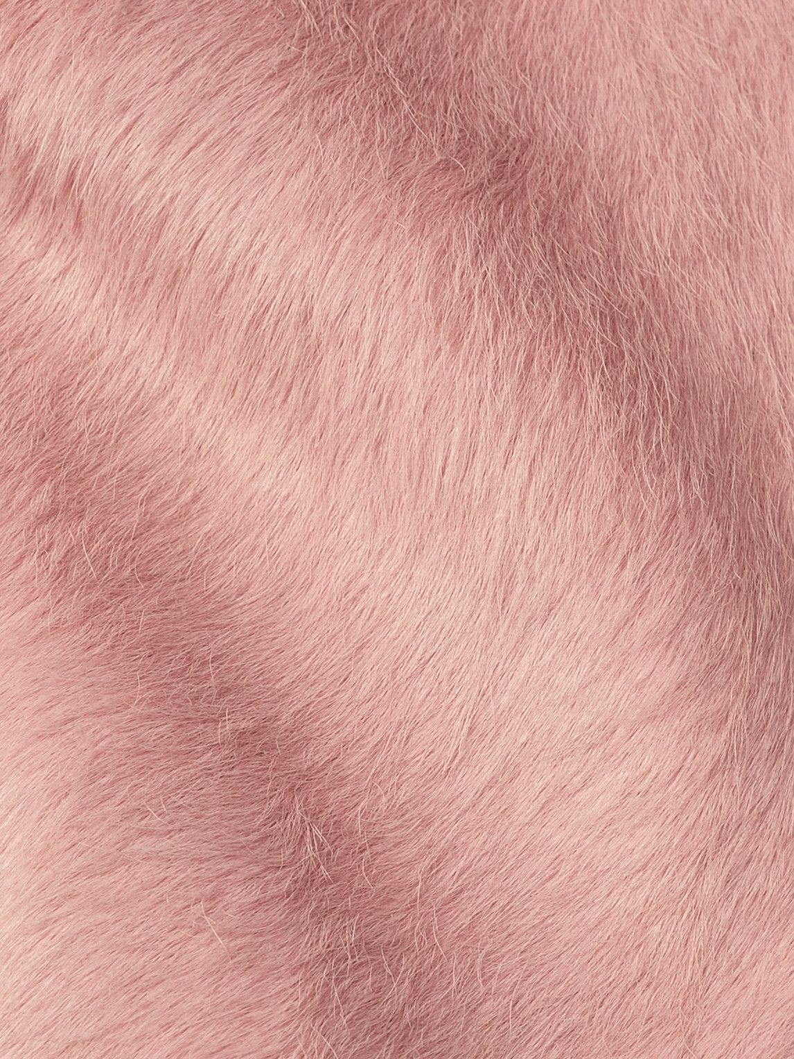 Rick Owens - Calf Hair Hooded Jacket - Pink
