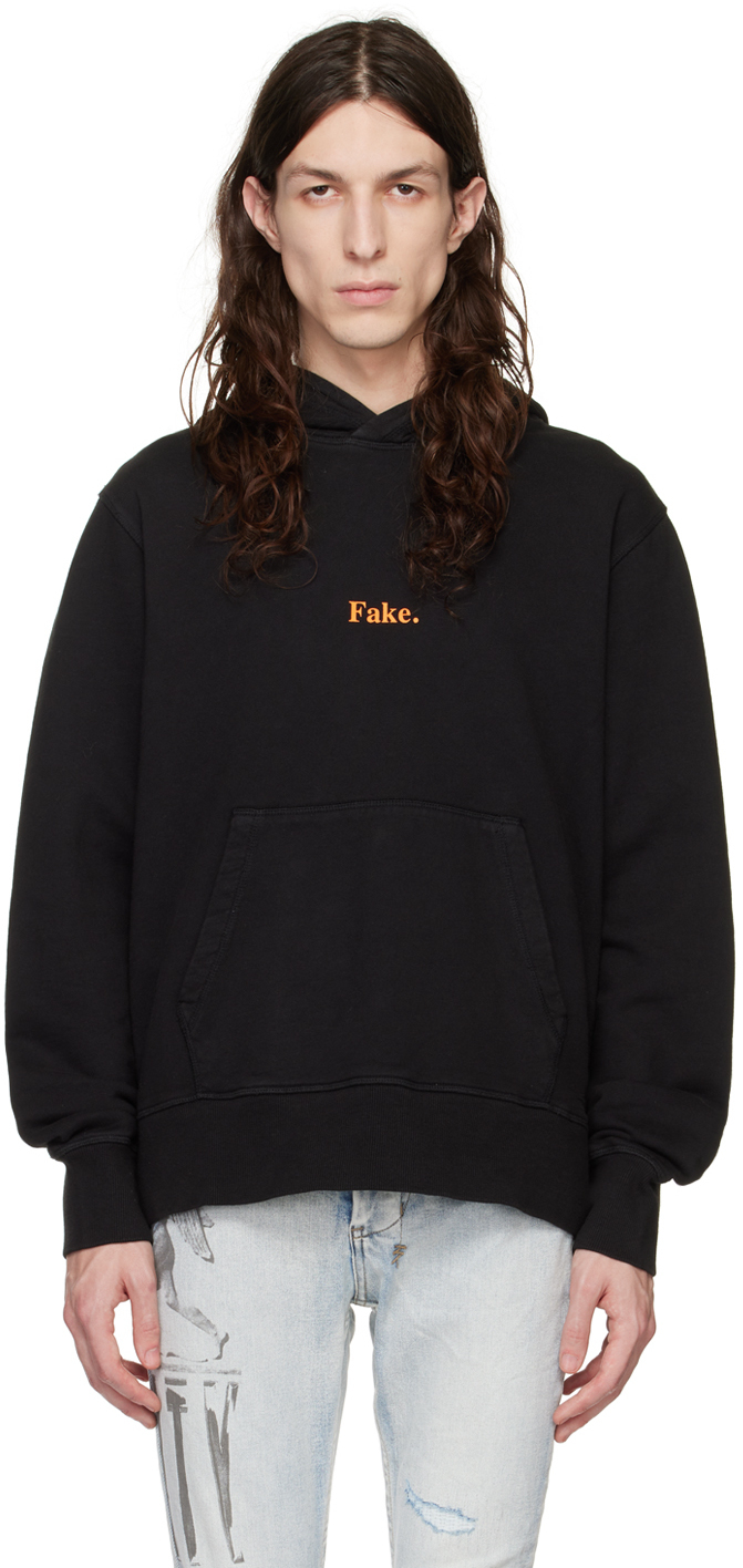 Ksubi Black 'Fake' Hoodie Ksubi