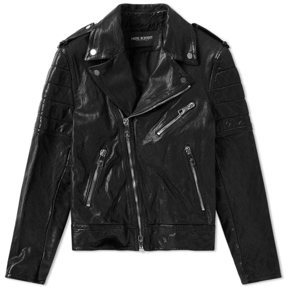 neil barrett leather jacket