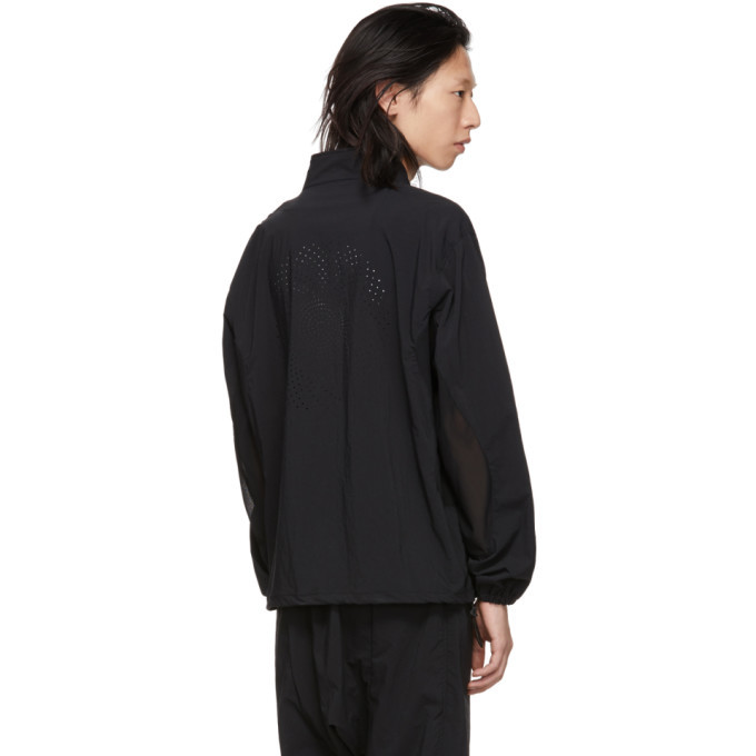 Sasquatchfabrix. Black Wa-Neck Jacket Sasquatchfabrix