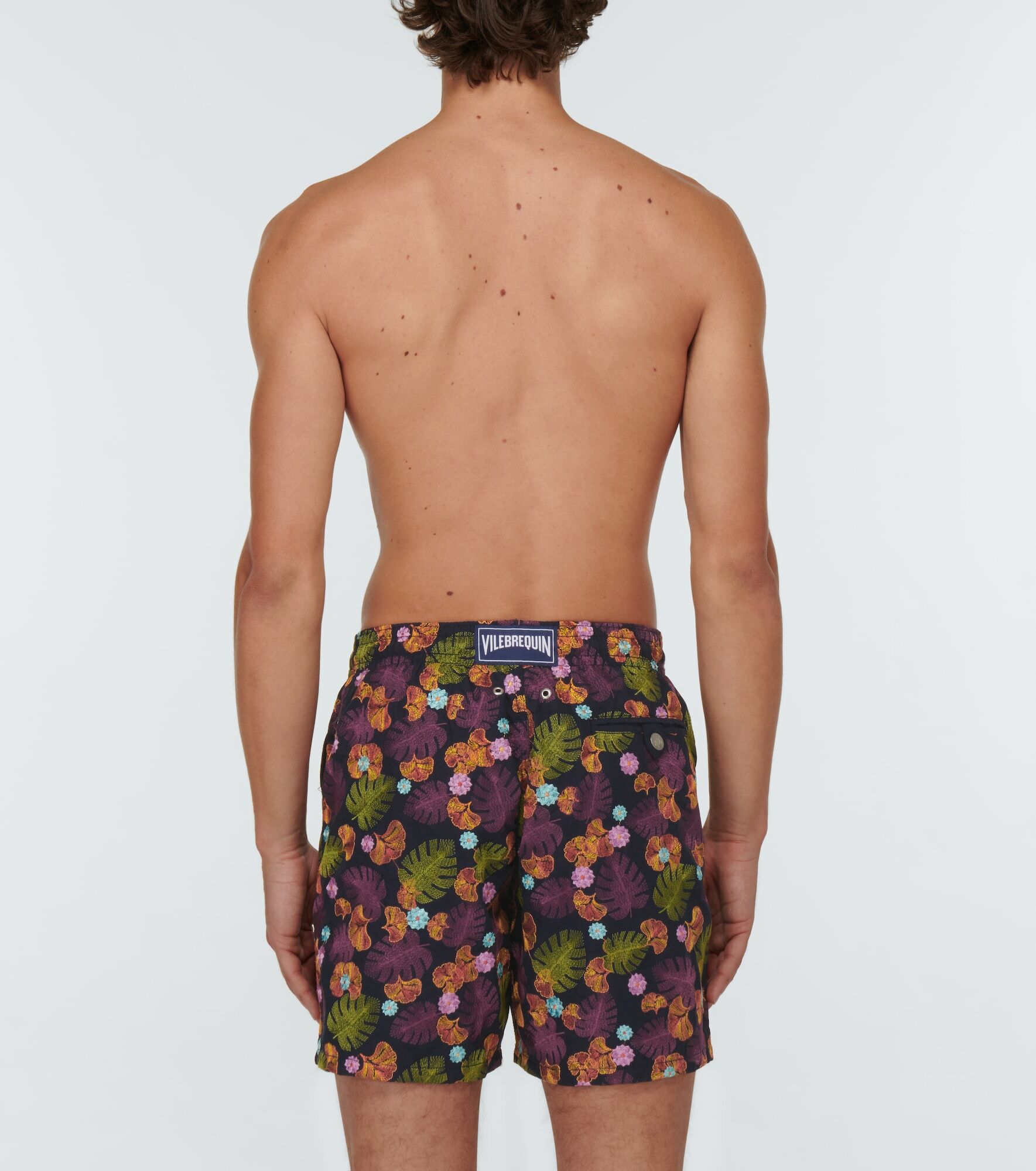 Vilebrequin Mistral embroidered swim trunks Vilebrequin