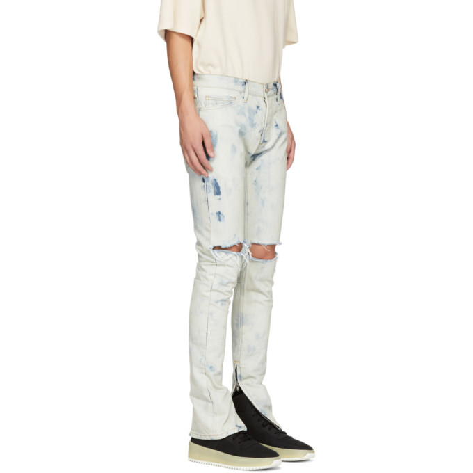 Fear of God Blue Selvedge Inverted Holy Water Jeans Fear Of God