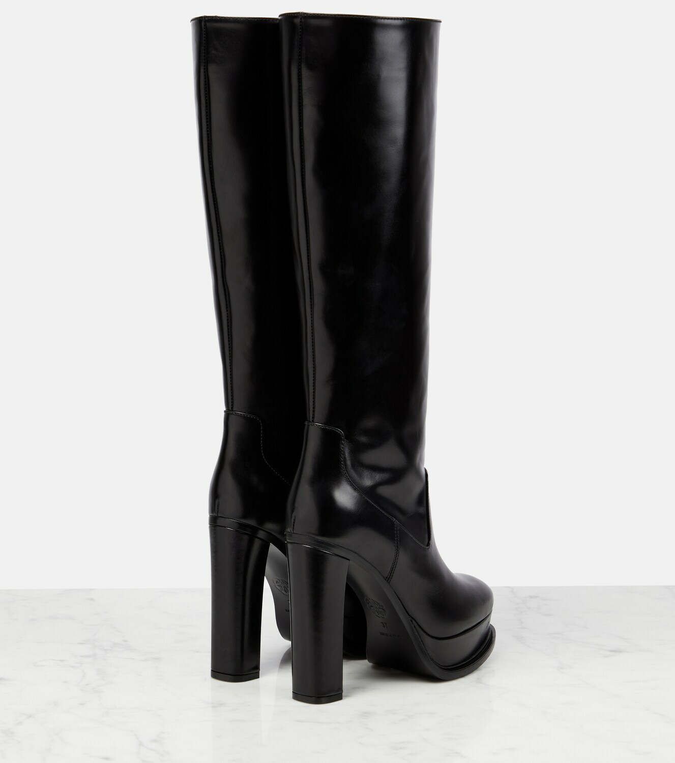 alexander mcqueen high boots