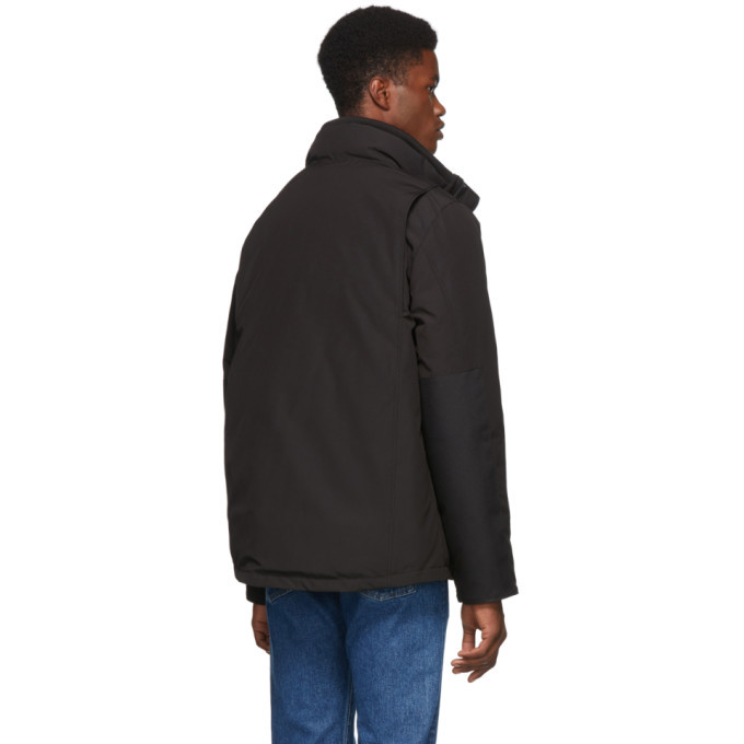 希少 美品 CANADA GOOSE FORESTER JACKET ブラック-