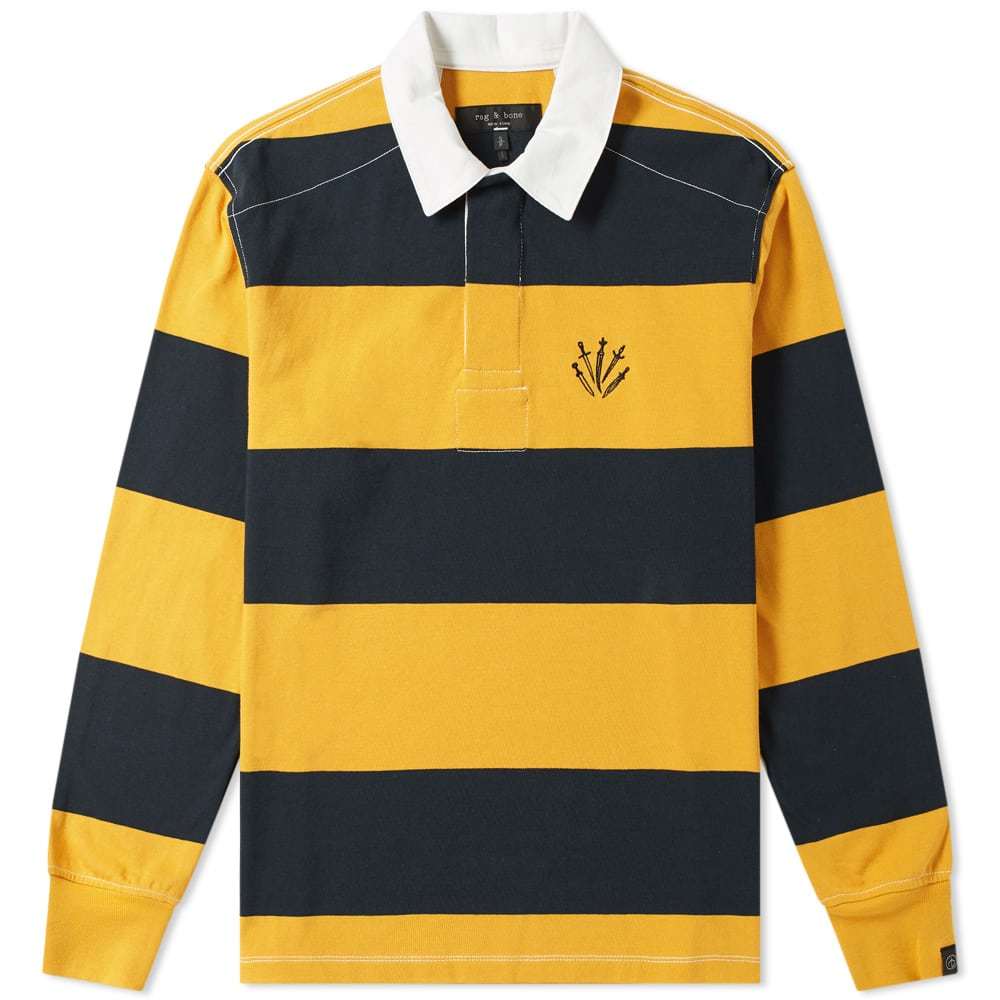 rag and bone rugby shirt