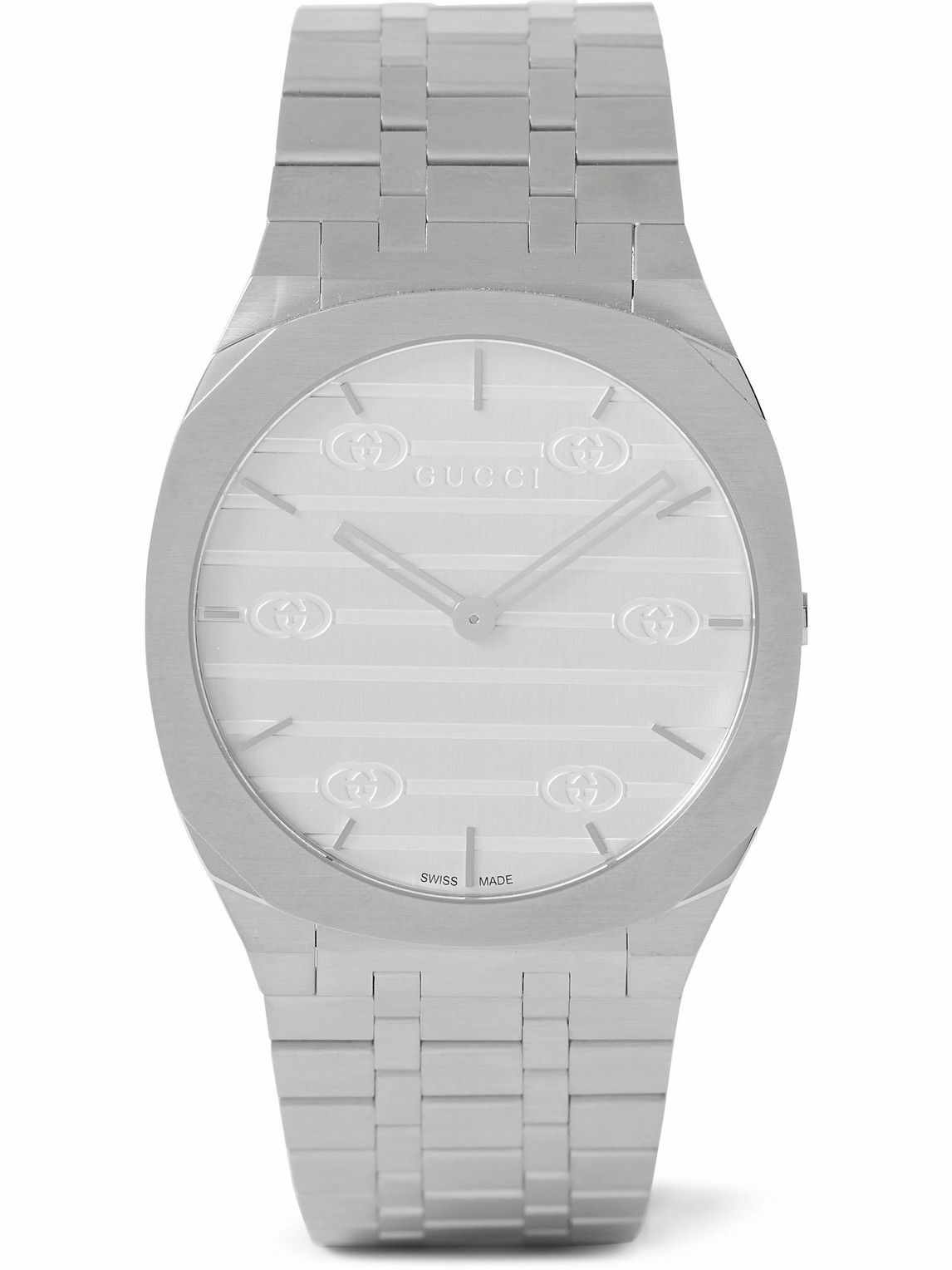 GUCCI - 25H 38mm Stainless Steel Watch Gucci