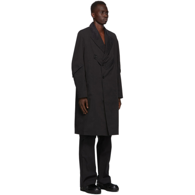 Kiko Kostadinov Black Tailored Maik Coat Kiko Kostadinov