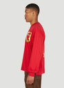 Captek Character Print Long Sleeve T-Shirt in Red