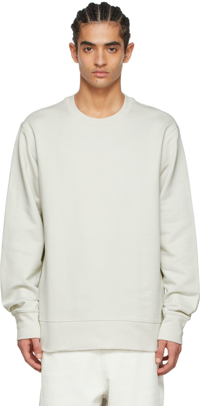 Y-3 Grey Cotton Sweatshirt Y-3
